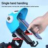 2025 Trending Mini Helmet Bike Phone Mount Bracket High Quality Portable Electric Motorcycle Phone Holder Sun Shade Waterproof