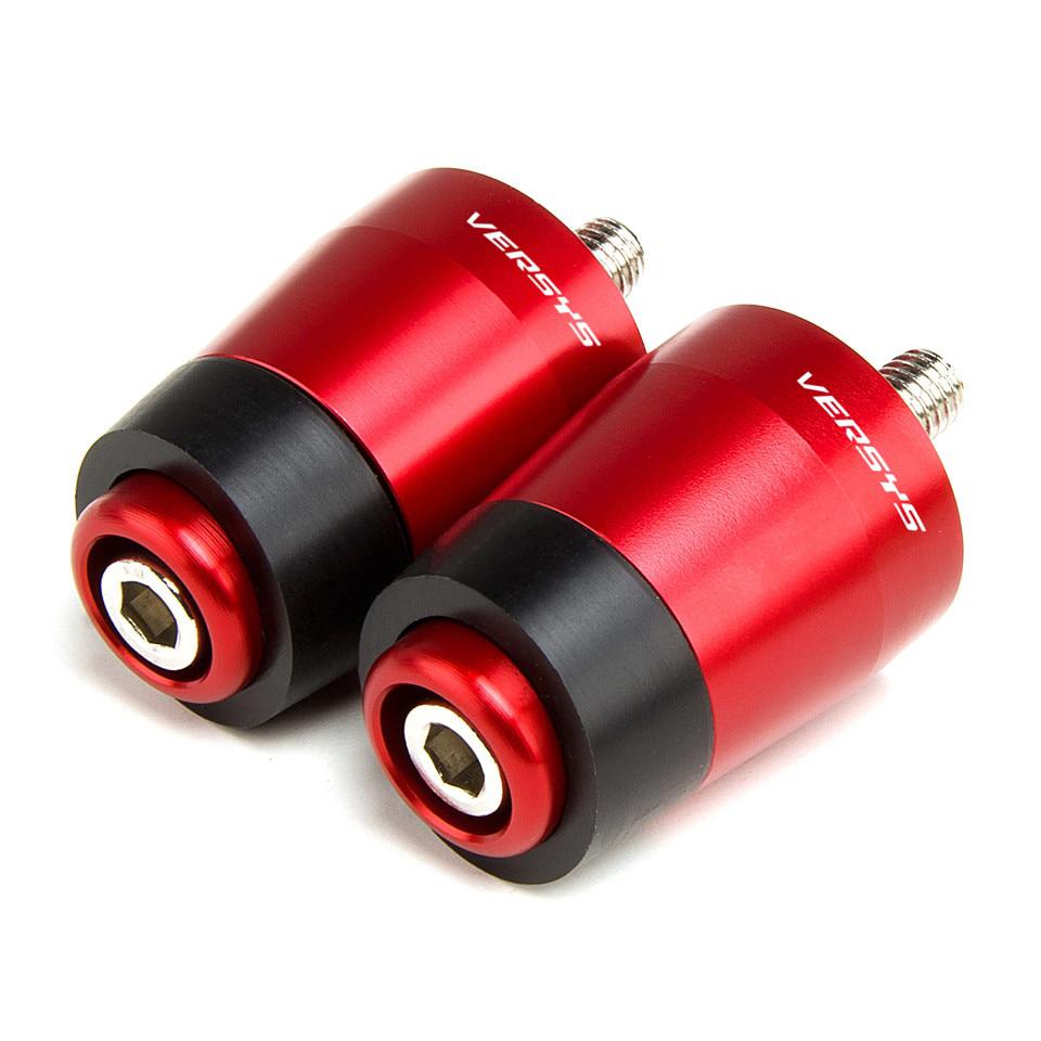 Руль мотоцикла 7/8 "22 мм, ручки, конец слайдера, заглушка для KAWASAKI VERSYS 250 KLE 650 1000 KLE650 KLE1000