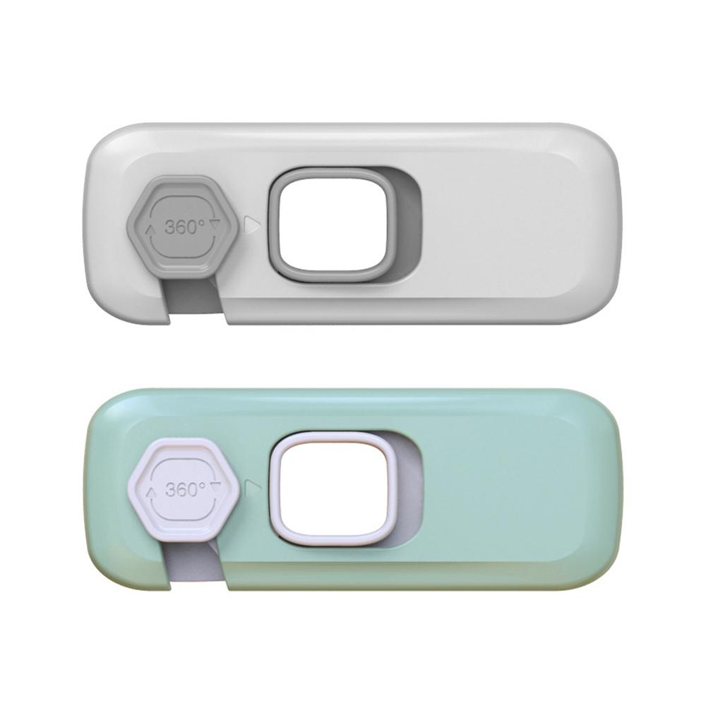 Cabinet Drawer Protection Freezer Child Safety Lock Closing Buckle Housing Safety Door Locks