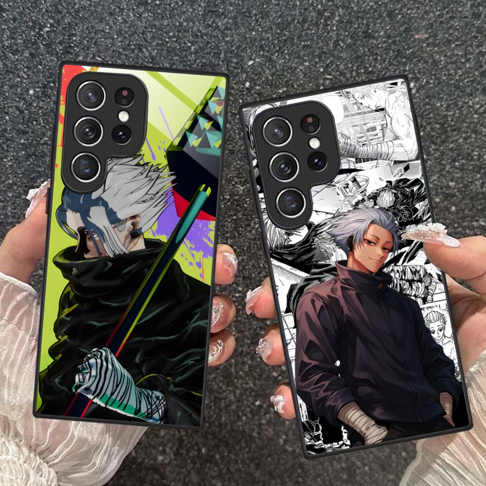 Sakamoto Days Gaku Phone Case for Samsung Galaxy S26 S25 S24 S23 S22 S21 S20 Note20 Plus FE Ultra Glass Colorful Cover Cover