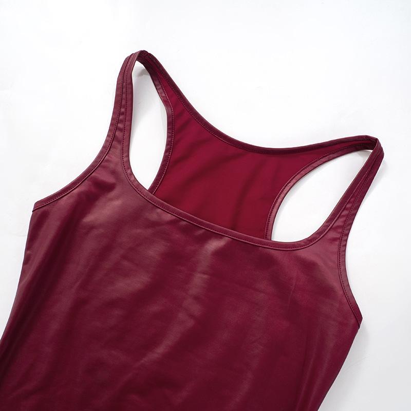 Spring 2025 Women's Versatile Square Neck Vest - European & American Street Style