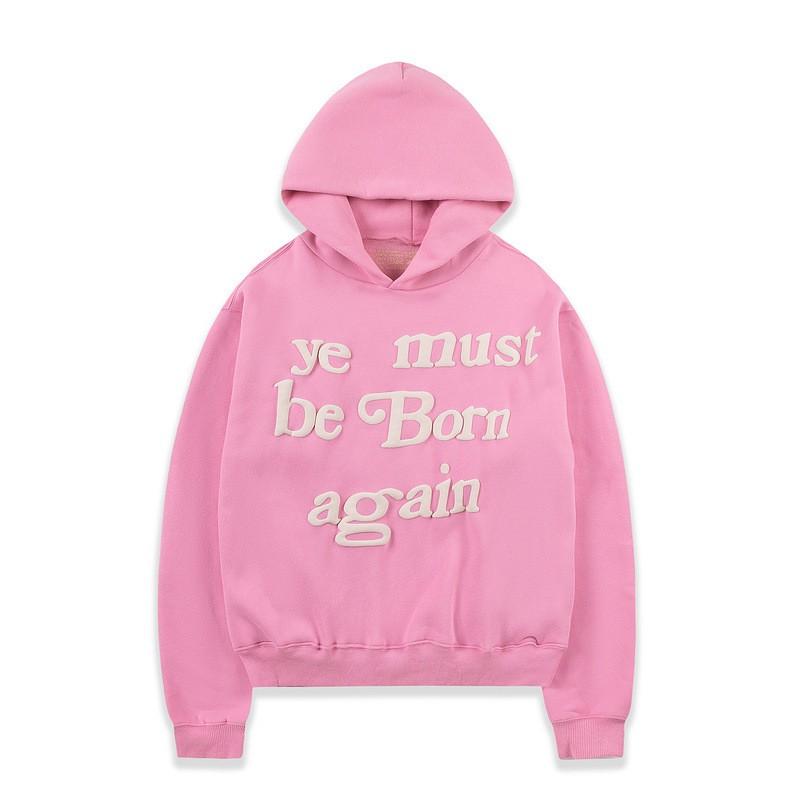 CPFM Streetwear Oversized Hoodie With Puff Print Unisex Loose Fit Cotton Sweatshirt Fall