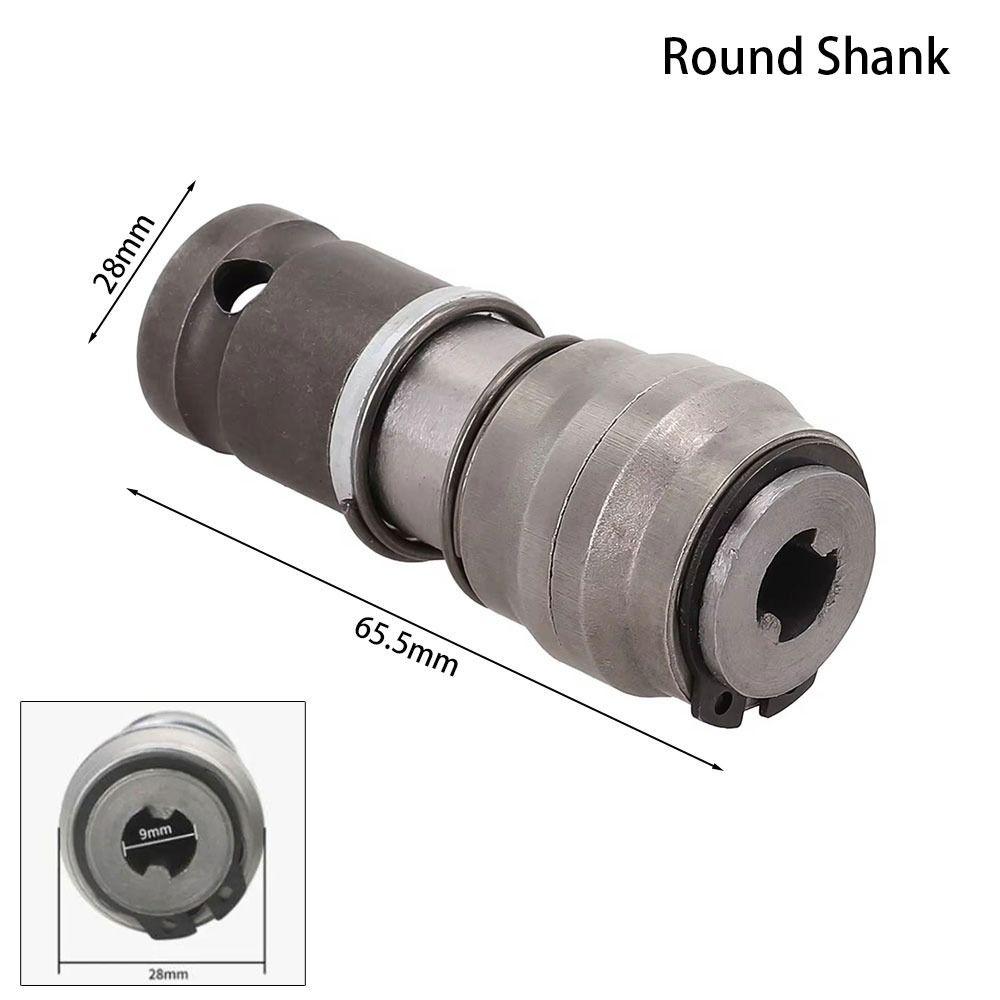 1 шт. Переходник для перфоратора с круглым квадратным хвостовиком для сверления отверстий в стенах, кирпиче