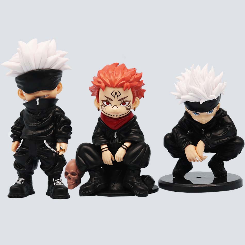 Новый Аниме Jujutsu Kaisen Гэто Сугуру Сатору Годжо Итадори Юдзи Кавайная Фигурка Действия Периферийная Кукла GK Модель Коллекция Игрушки Подарок