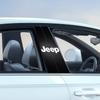 Car Middle Column Scratch Protection Decorative Paster Sticker For JEEP Renegade Patriot Wrangler Cherokee Compass GrandCherokee ANO1