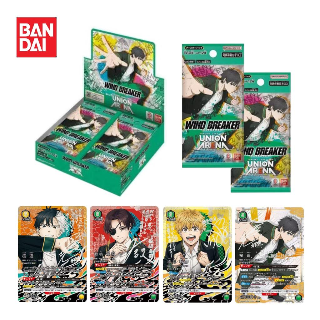 Union Arena Trading Card Game WIND BREAKER Booster Pack UA38BT Anime Peripheral Collection Card Kids Toys and Gifts