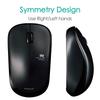 ELECOM Mouse Wireless M Size 3 Buttons Quiet IR Sensor Power Saving Black (Receiver Included) M-IR07DRSBK