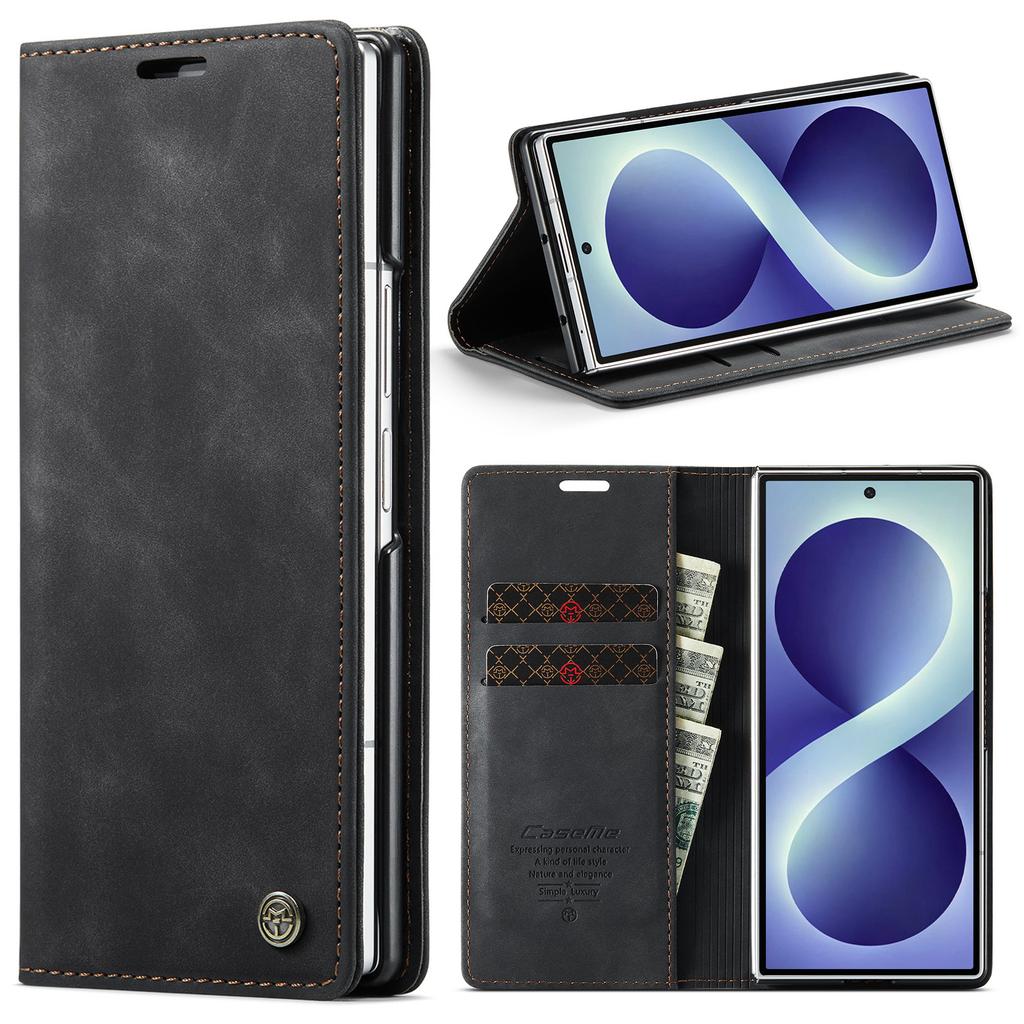 CaseMe-013 For Google Pixel 8 9 10 11 Pro/9 10 11 Pro XL 9a 10a Luxury Premium PU Leather Case Wallet Card Holder Phone Back Cover Stand Protector New