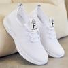 Women's Casual Sneakers Summer Comfortable Breathable Platform Shoes Fashion Women Versatile Lace-up Shoe
