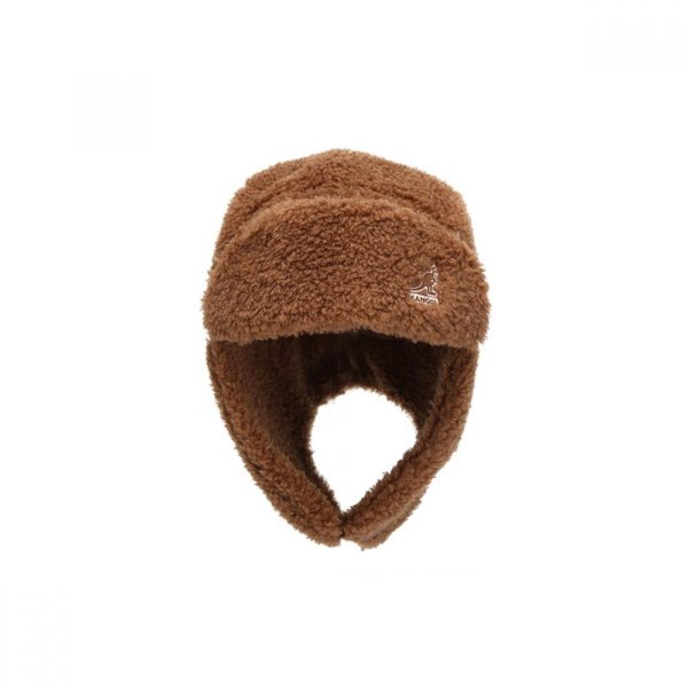 KANGOL Детская шапка-ушанка верблюжьего цвета Asfhtp08520ca