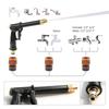 Garden Water Gun 3/8" 1/2" 3/4" Nti-slip Quick Connect Hose Accessories Gardening Watering Flowers Cleaning Cars Washing Ground