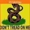 On Tread Dont Me Snake Banner Polyester Material Gadsden Flag For Events Patriot