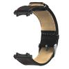 Leather strap for Amazfit T-Rex 3 - elegance and durability - black