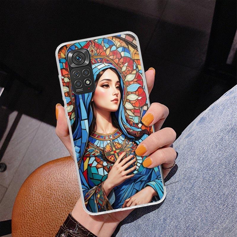 Чехол для телефона Virgin De Guadalupe Дева Мария для телефона Xiaomi Redmi Note 15 14 14S 13 Pro Plus 12 12S 11S 11E 10S 10 11T