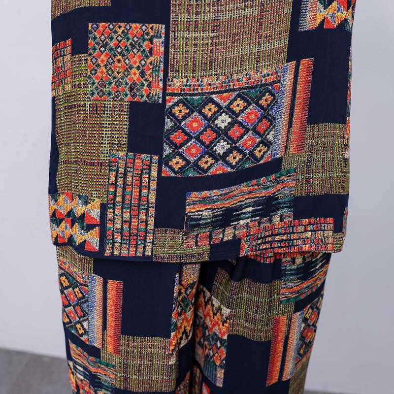 Летние комплекты из двух предметов для женщин. Комплекты из топов и широких брюк. Повседневные женские блузки.