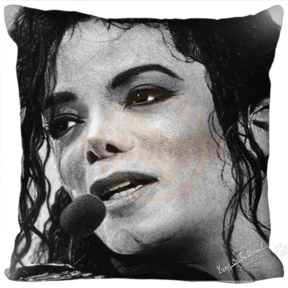 Наволочки с изображением суперзвезды Майкла Джексона, квадратные, на молнии, модные, наволочки с изображением суперзвезды Майкла Джексона, 20x20 см, 35x35 см, 40x40 см, прямая поставка