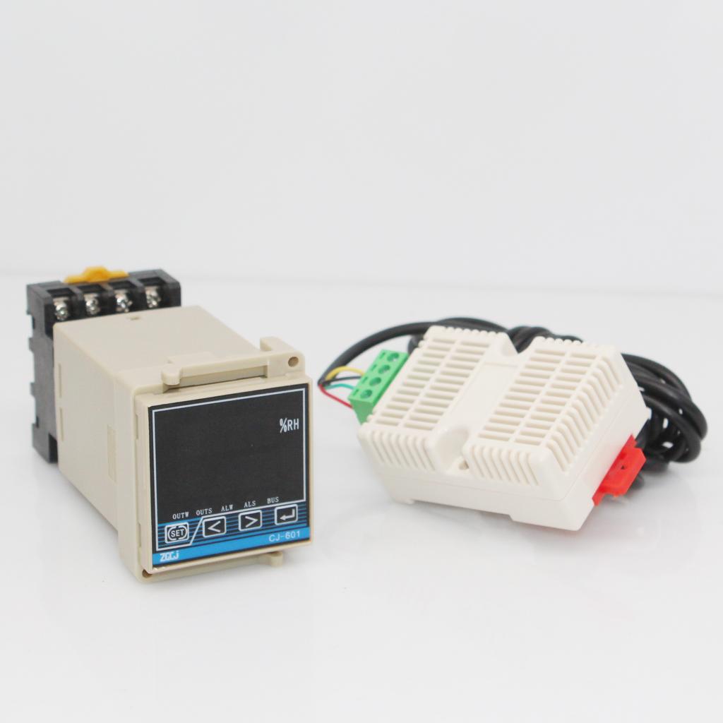Digital temperature and humidity controller with sensor intelligent Din rail type panel type thermostat and Hygrometer Fuel Injectors 6