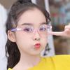 Girls Soft Frame Anti Blue Light Glass Children's Glasses Glasses Accessories Eye Protection