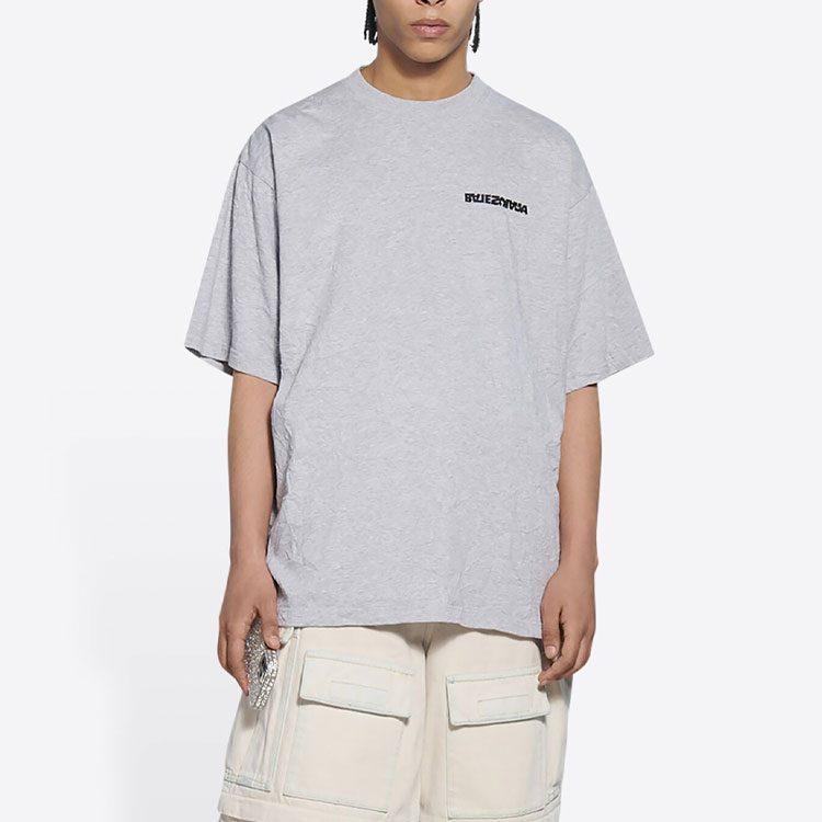 Balenciaga Футболка с разрезом 675016TLVB31167