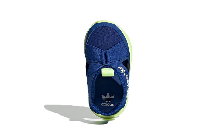 adidas Оригинальные 360 Сандалии Нескользящие Износостойкие Детская Обувь Синий Младенцы И Малыши FX4951