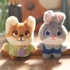 Cute Little Rabbit Pendant Plush Toy Doll Little Fox Bag Hanging Keychain Doll Doll