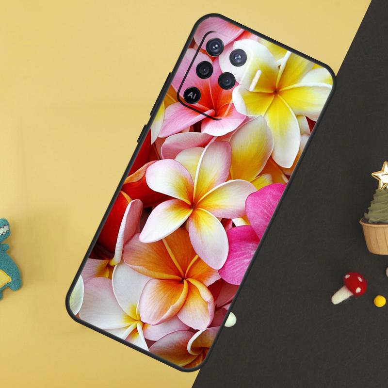 Тропический рай Гавайский цветок Для OPPO A79 A58 A78 A98 A53S A57S A54S A74 A94 A17 A77 A5 A9 A96 A76 A16 A52 A72 A15 Чехол