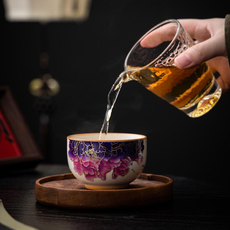 Теплая меняющая цвет чашка-мастер, чайная чашка, чайная чашка, сувенир с фестиваля, керамический чайный сервиз, одна чашка, чайная чашка, подарочная коробка