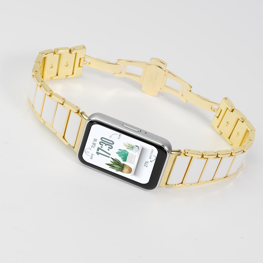 Керамический браслет для Samsung Galaxy Fit 3 Ремешок Correa Мужчины Женщины Ремешок для часов Для Samsung Galaxy Fit3 Аксессуары