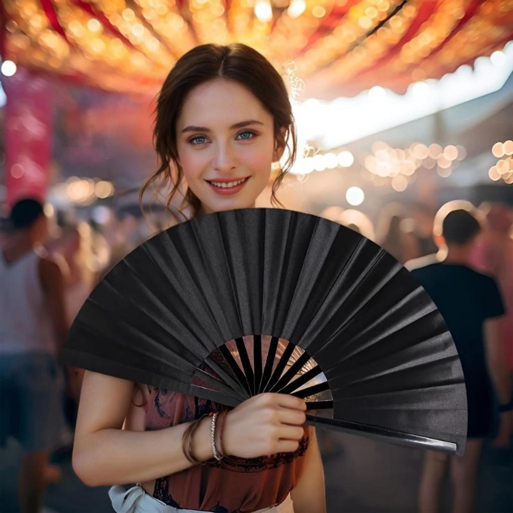 2 шт. Традиционный китайский ручной веер, складные веера и складные веера для тай-чи - Подходят для тренировок по боевым искусствам и танцев