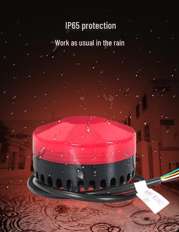 Предупреждающая сигнализация для вилочного погрузчика 12 В/24 В со звуком, светом и голосовым оповещателем RS-485