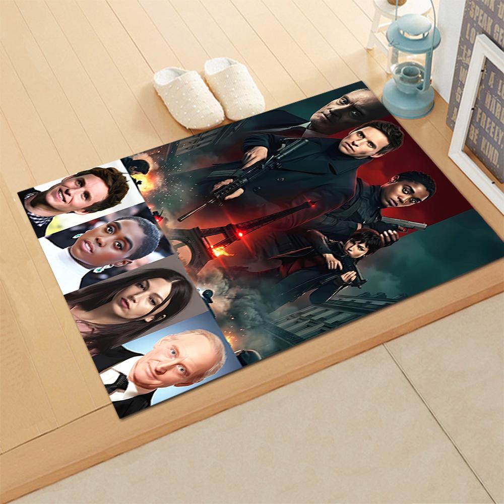 Night Stalker's Revenge rug for living rooms, bedrooms, home décor, and as gifts.