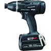 Panasonic Rechargeable Multi-Impact Driver 18V 5.0Ah Battery Pack x 2/Charger/Case Included Dual (14.4V/18V Compatible) Drill Driver IP56 EZ75A9LJ2G-B