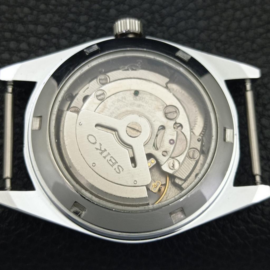 ВИНТАЖНЫЕ ОТРЕМОНТИРОВАННЫЕ АВТОМАТИЧЕСКИЕ SEIKO 5 6309A ЯПОНИЯ МУЖСКИЕ АРАБСКИЕ ЧАСЫ a441418-5