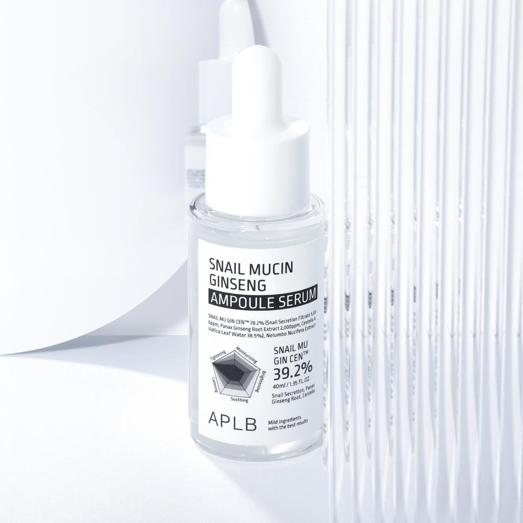 Aplb Snail Mucin Ginseng Ampoule Serum 40Ml