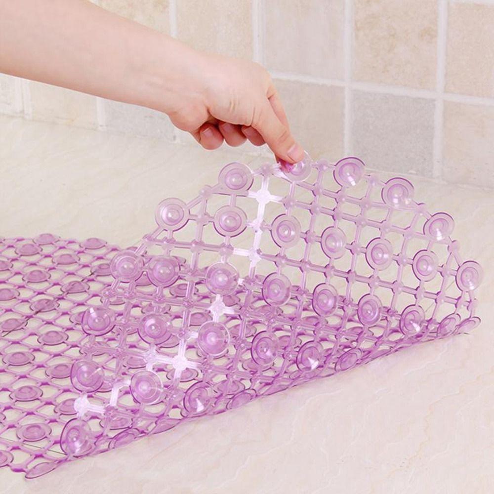 Safety Massage PVC Sucker Shower Floor Mat Bath Mat Anti-slip Mat Non-slip Rug
