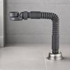 Сливное устройство для ванны с пробкой PullGrip, сменная гибкая гофрированная трубка для ванны