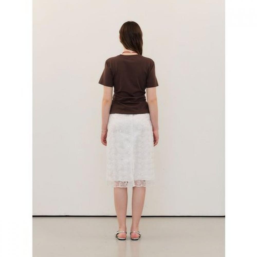 Cc CollecT. WaisT STrap PoinT Round T shirT C262psm331