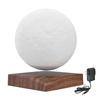 Floating 3D Printing Magnetic Levitation LED Moon Lamp Night Light with 3 Color Modes