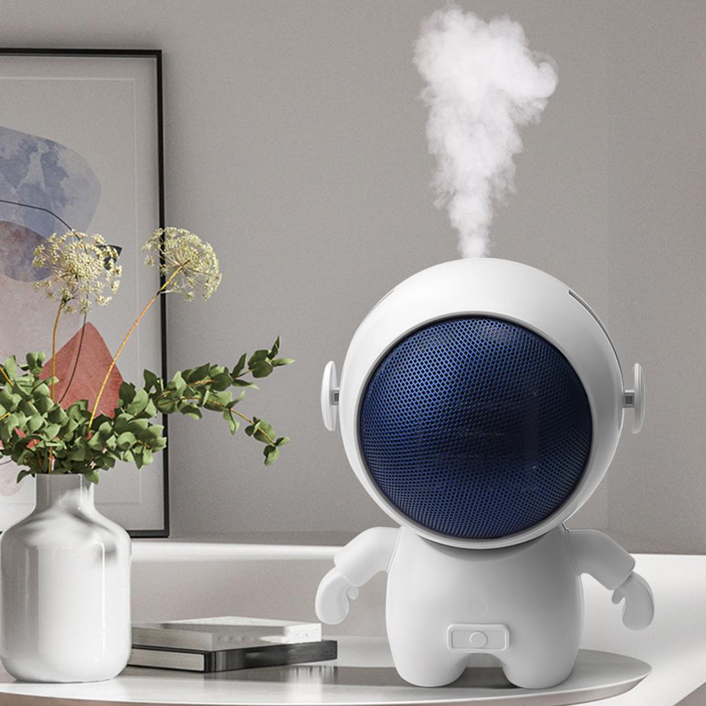 Portable Electric Heater Energy Saving Ceramic Heating Desktop Humidifier for Household Room