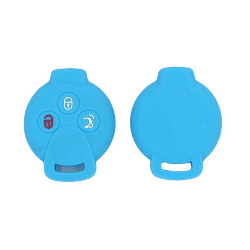 Силиконовый чехол для сменного чехла для складного ключа-пульта дистанционного управления Mercedes-Benz Smart.