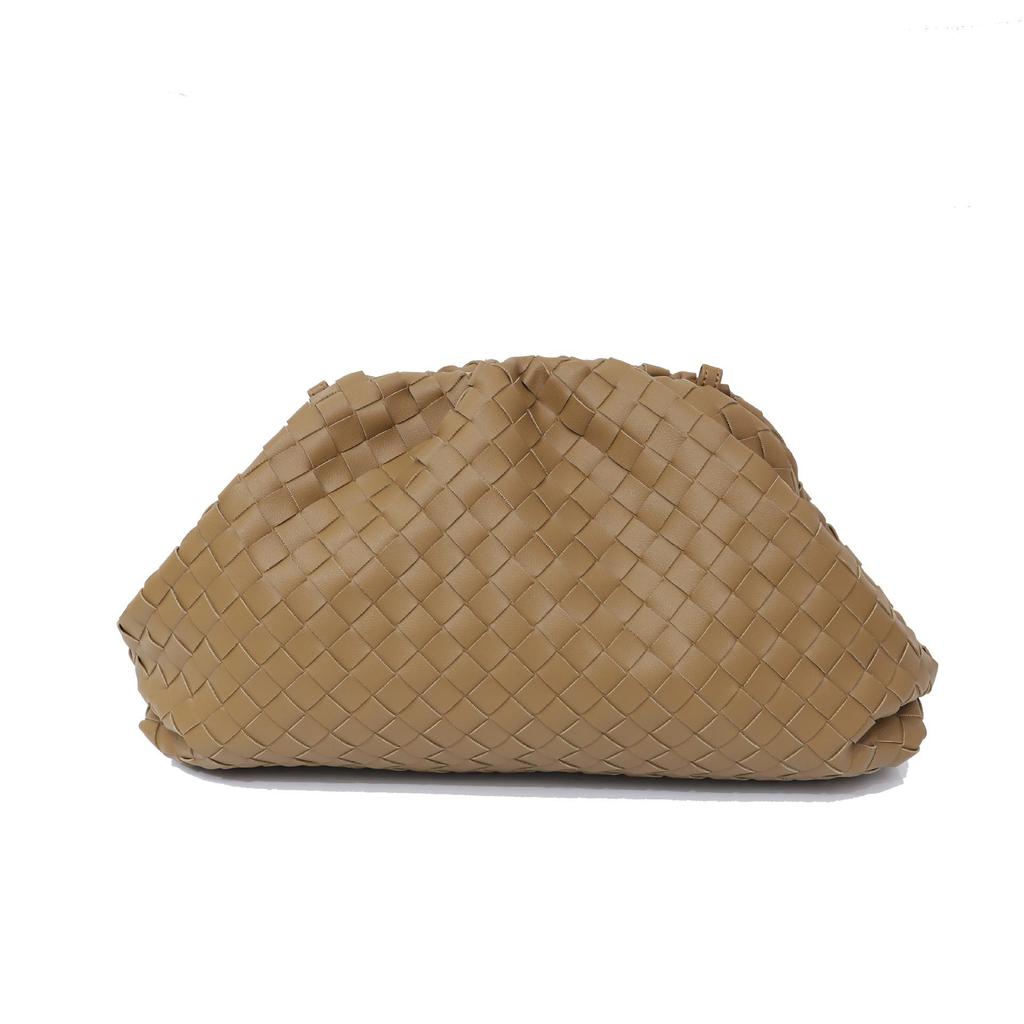 2023 Женская мода плетеный клатч через плечо Dumpling: Милая и модная сумка на одно плечо