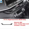 RHD Auto Dashboard Central Control Air AC Outlet Vent Button Switch Panel Accessories Cover Trim For Nissan Note E13