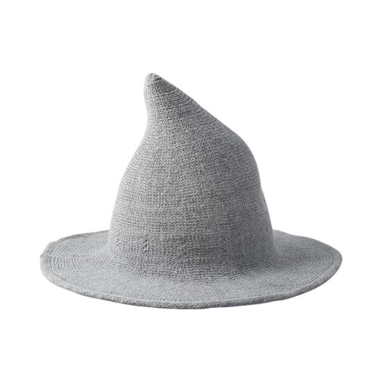 Шляпа ведьмы на Хэллоуин для женщин, фетровая шляпа волшебника с широкими полями, складная, остроконечная, для вечеринки, маскарада, косплея, аксессуар для костюма