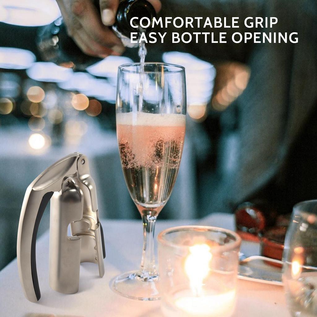 Champagne Bottle Opener Sparkling Wine Cork Puller for Sparkling Wine, Wine Bottle Opener, Wine Cork Puller