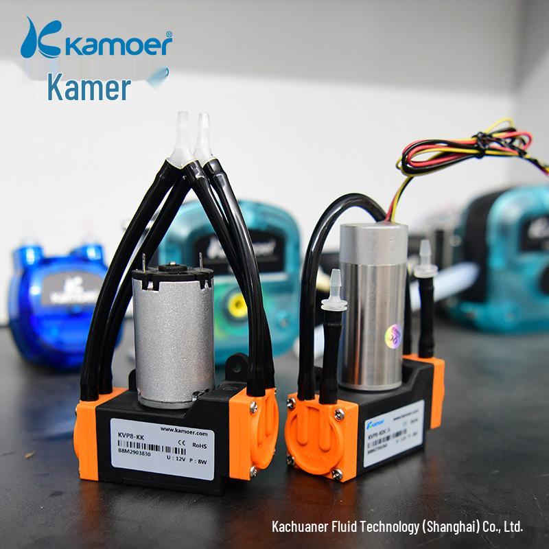 Kamoer KVP8 Miniature Air Pump for Environmental Monitoring - 12V/24V Vacuum and Suction Sampling