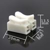 20pcs-50pcs Electrical Cable Connectors CH2 CH3 No Solding Quick Cable Wire Connector No Screw Terminal Block Spring Clamp