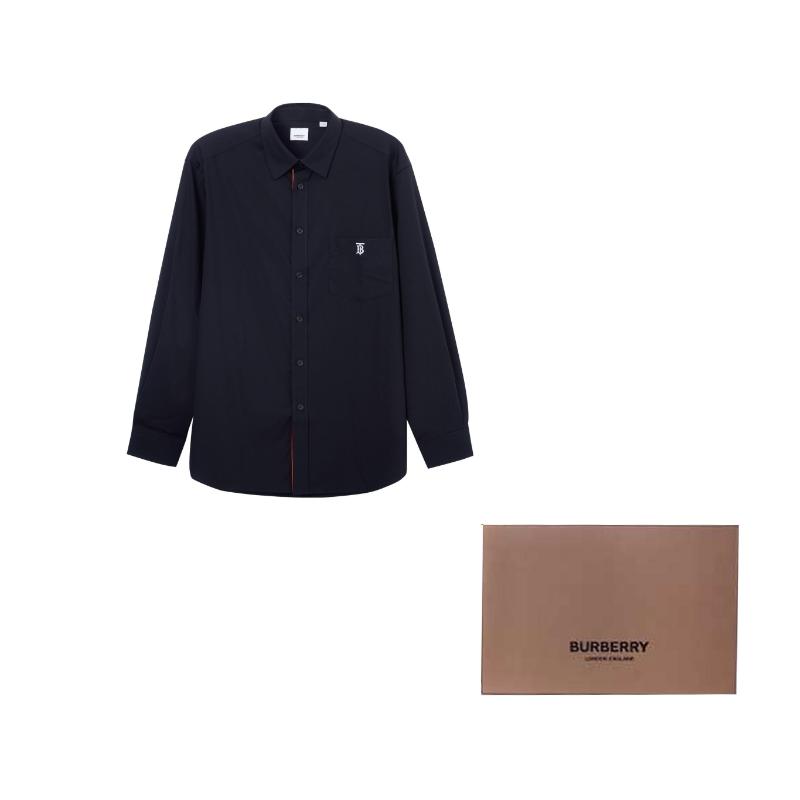 Burberry logo-embroidered shirt 80574731