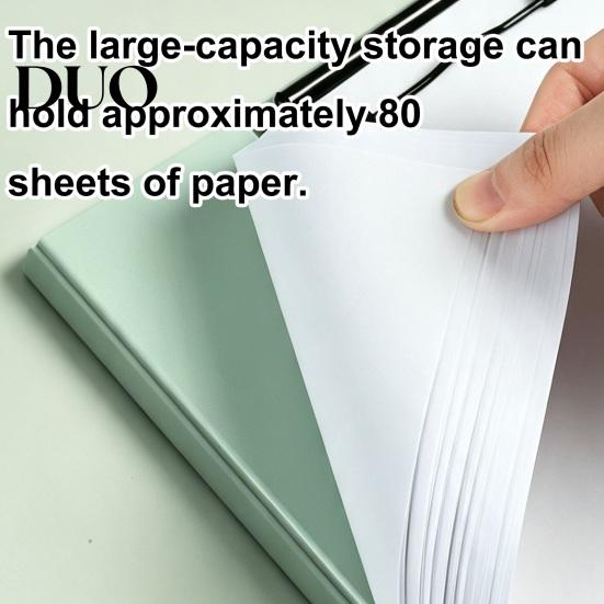 Upright Display Clipboard for Desk Folder with Metal Clip, Multipurpose A4 Plastic File Paper Organizer Classroom Folder, Lightweight Memo Document