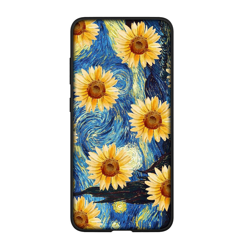 Чехол для телефона Samsung Galaxy S25 S24 S23 iPhone 16 15 Xiaomi Redmi Note 14 13 12 16E X 11 Pro Max OPPO Moto Huawei Design Van Gogh Starry Night Cover