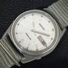 Seiko AUTOMATIC VINTAGE 6119C JAPAN MENS SILVER COLOR DIAL WATCH A702358-5 R124-a702358